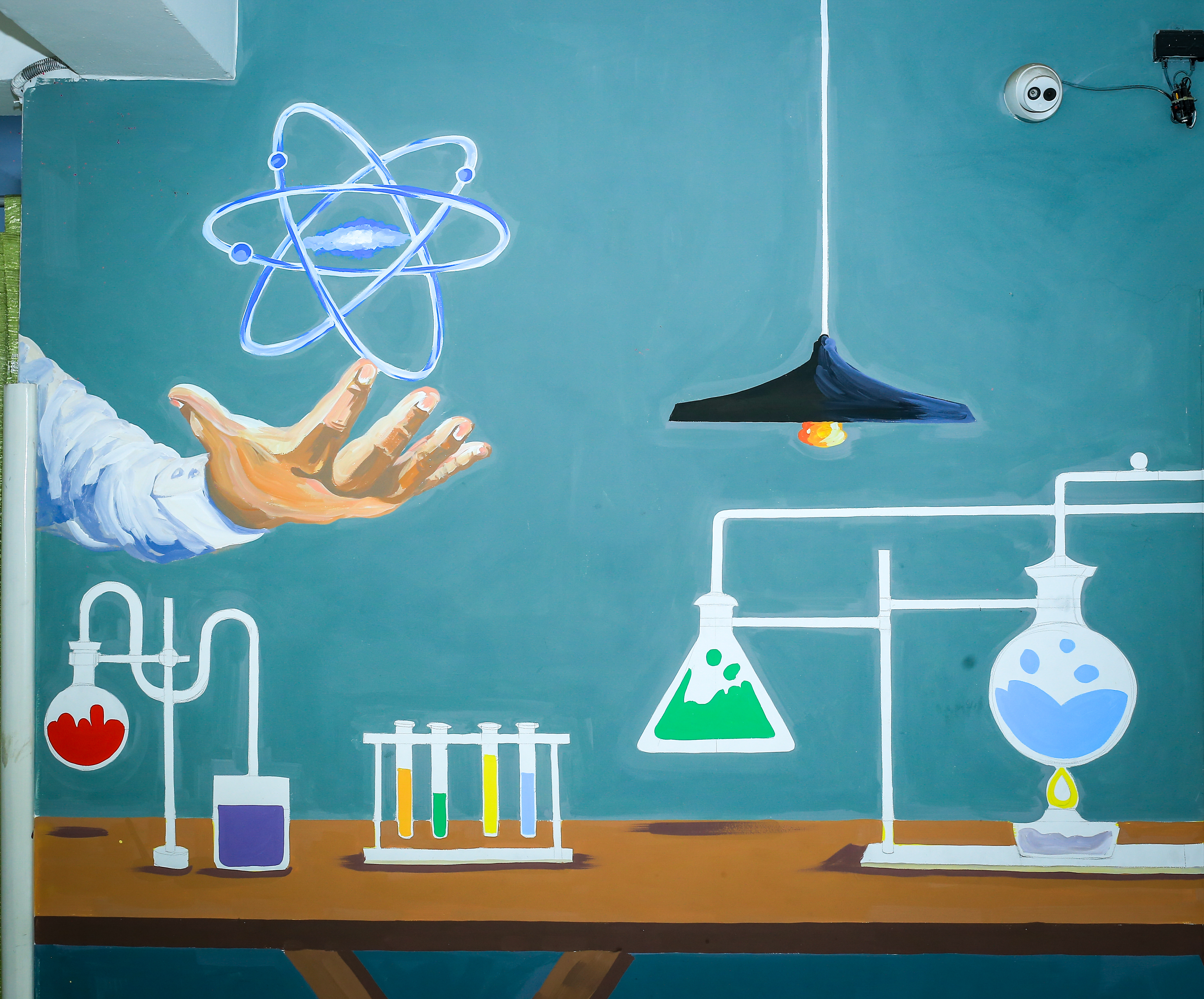 Creative science mural
